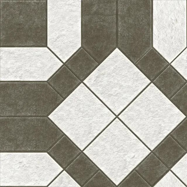 BDP Geometric Charcoal Grey — Orientbell tile