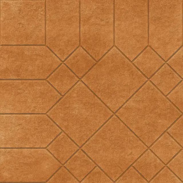 BDP Geometric Cotto — Orientbell tile