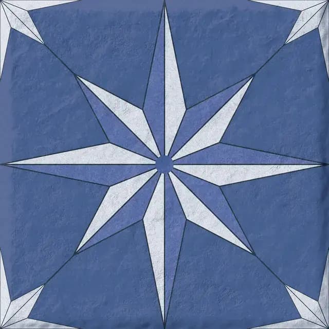 Bling Cobalt Decor — Simpolo tile