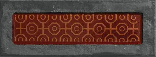 Bricka Maroon Dark — Simpolo tile