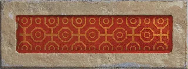 Bricka Orange Dark — Simpolo tile