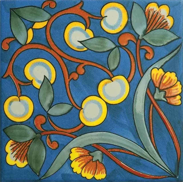 Maiolica Square Decor 2 — Simpolo tile