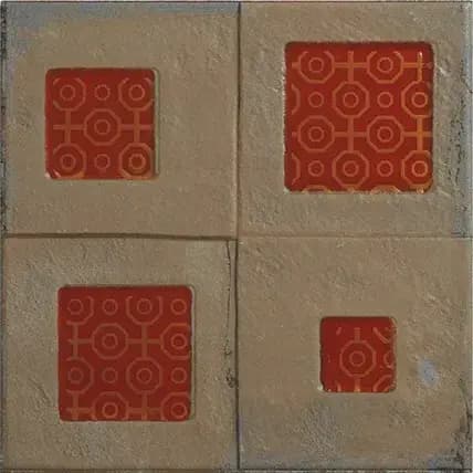 Squara Orange Dark — Simpolo tile