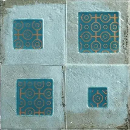 Squara Teal Dark — Simpolo tile