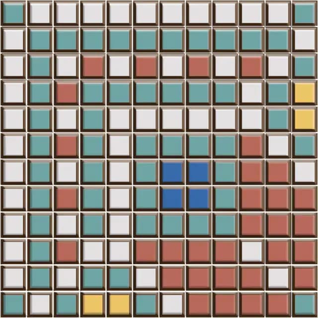 Tetris Decor 1 — Simpolo tile