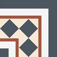 Histo Graphite Corner — Simpolo tile