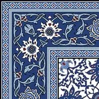 Turkish Azul Corner — Simpolo tile
